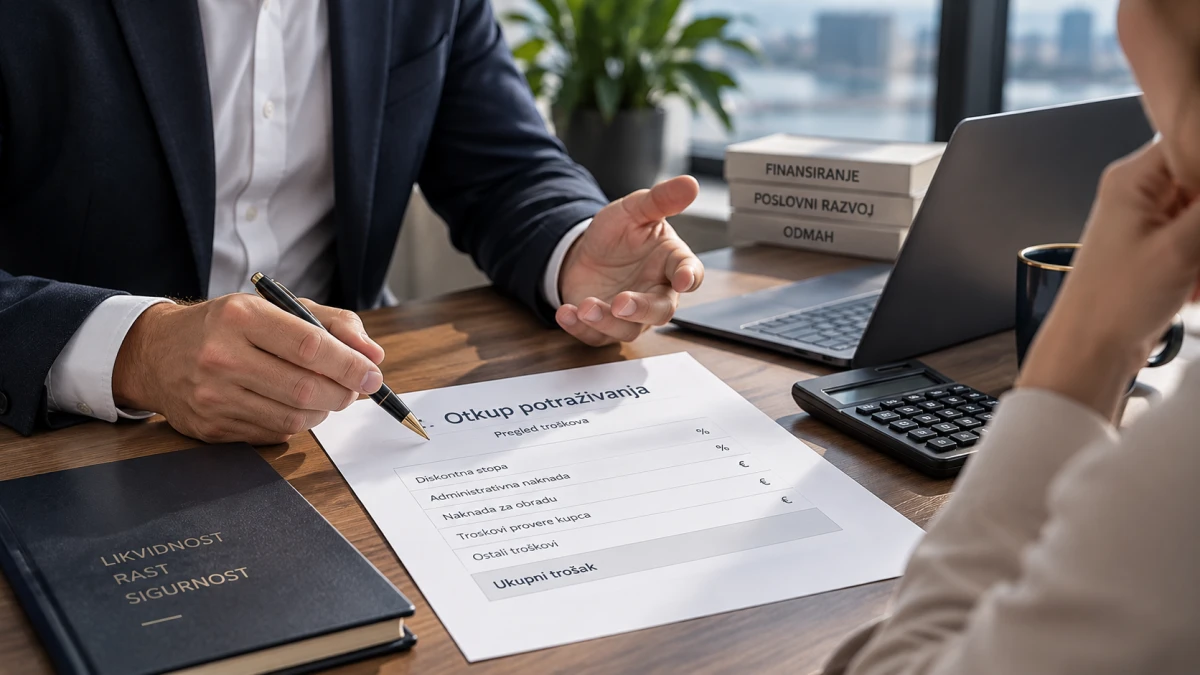 Otkup potraživanja cena: pregled svih naknada i troškova na jednom mestu